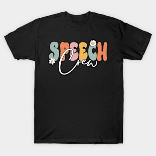 Speech Crew Retro Groovy T-Shirt